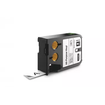 DYMO XTL Etiquetas de vinilo multiusos | 19 mm | Negro sobre blanco, Negro sobre blanco, Negro, transferencia térmica, vinilo, Bélgica, -40 – 60 °C
