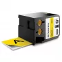 DYMO XTL Etiquetas de vinilo multiusos | 54 mm x 7 m | Negro sobre amarillo