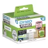 DYMO Original LabelWriter Etiquetas Durable | 25mm x 89mm | Blanco Poly | 2 rollos de 350 (700 etiquetas autoadhesivas) | Alto rendimiento | Para impresoras de etiquetas LabelWriter