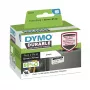 DYMO Original LabelWriter Etiquetas Durable | 57 mm x 32 mm | Blanco Poly | 800 etiquetas autoadhesivas | Alto rendimiento | Para impresoras de etiquetas LabelWriter