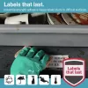DYMO LW Etiquetas Durable - 19 x 64 mm - 1933085, blanco, etiqueta autoadhesiva para impresora, polipropileno (PP), permanente, rectangular, -18 - 50 °C