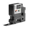 DYMO Rhino Etiquetas de vinilo industriales | 19 mm x 5,5 m | Impresión blanca sobre negro | Autoadhesivas | para impresoras de etiquetas LabelManager y Rhino
