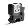 DYMO Rhino Etiquetas de vinilo industriales | 19 mm x 5,5 m | Impresión negra sobre blanco | Autoadhesivas | para impresoras de etiquetas Rhino y LabelManager