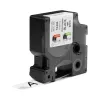 DYMO Rhino Etiquetas de vinilo industriales | 19 mm x 5,5 m | Impresión negra sobre blanco | Autoadhesivas | para impresoras de etiquetas Rhino y LabelManager