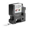 DYMO Rhino Etiquetas de poliéster permanente industriales | 19 mm x 5,5 m | Impresión negra sobre blanco | Autoadhesivas | para impresoras de etiquetas Rhino y LabelManager