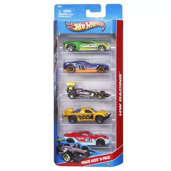 Hot Wheels Pack de 5 Surtido, Set de vehículos, 3 año(s), Colores variados