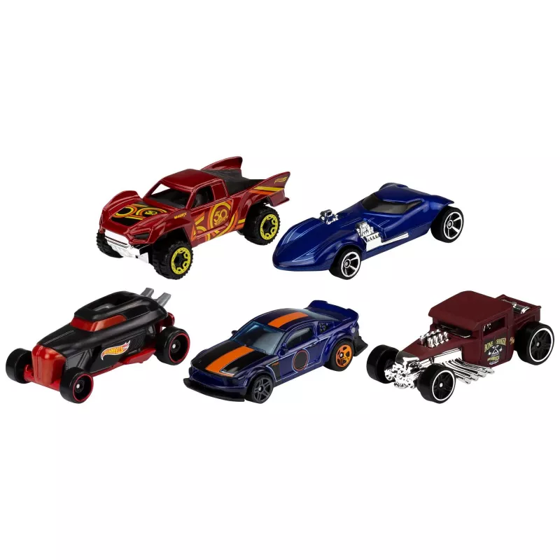 Hot Wheels Pack de 5 Surtido, Set de vehículos, 3 año(s), Colores variados