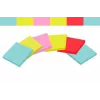 3M 655-6SS-MIA Papel de notas Rectangular Azul, Rosa, Rojo, Amarillo Autoadhesivo