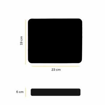 Alfombrilla de ratón BASIC/BLACK 29704 FELLOWES