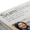 GBC SureBind® Tiras de encuadernación A4 25 mm, Negro, 250 hojas, Acrilonitrilo butadieno estireno (ABS), A4, 25 mm, 297 mm