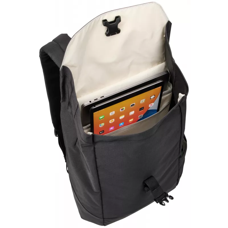 Thule Lithos TLBP213 - mochila casual negra poliéster