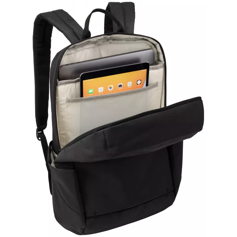 Thule Lithos TLBP216 - mochila casual negra poliéster