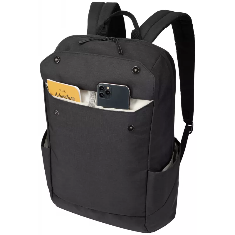 Thule Lithos TLBP216 - mochila casual negra poliéster