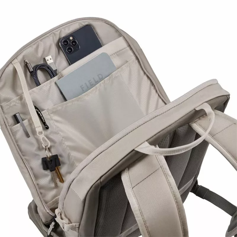 Thule EnRoute TEBP4216 - Pelican/Vetiver mochila casual gris, blanco nailon