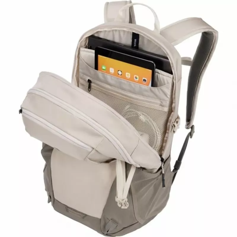 Thule EnRoute TEBP4216 - Pelican/Vetiver mochila casual gris, blanco nailon