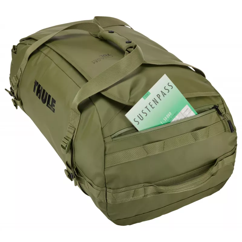 Thule Chasm TDSD303 Olivine Bolsa de viaje 70 l Poliéster Oliva