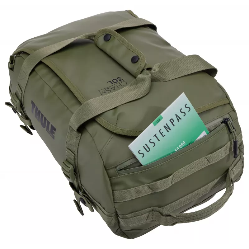 Thule Chasm TDSD301 Olivine bolsa marinera 30 l poliéster oliva