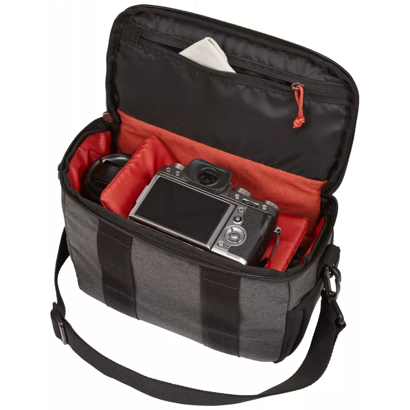 Case Logic Era CECS-103 Obsidian funda toploader gris