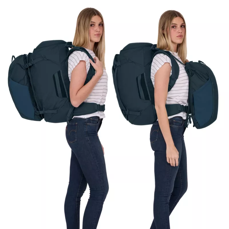 Thule TLPF260 azul oscuro mochila de viaje poliéster
