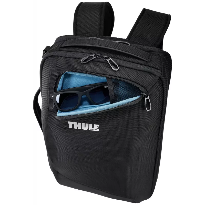 Thule Accent Convertible 17L mochila – negra, volumen 17 L, opciones de transporte convertibles
