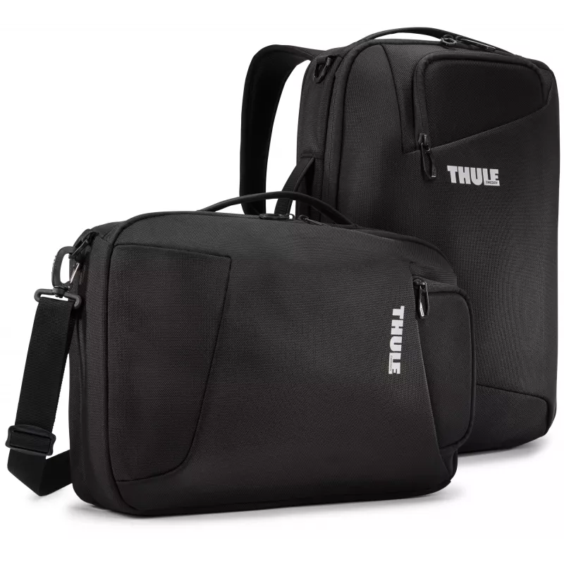 Thule Accent Convertible 17L mochila – negra, volumen 17 L, opciones de transporte convertibles