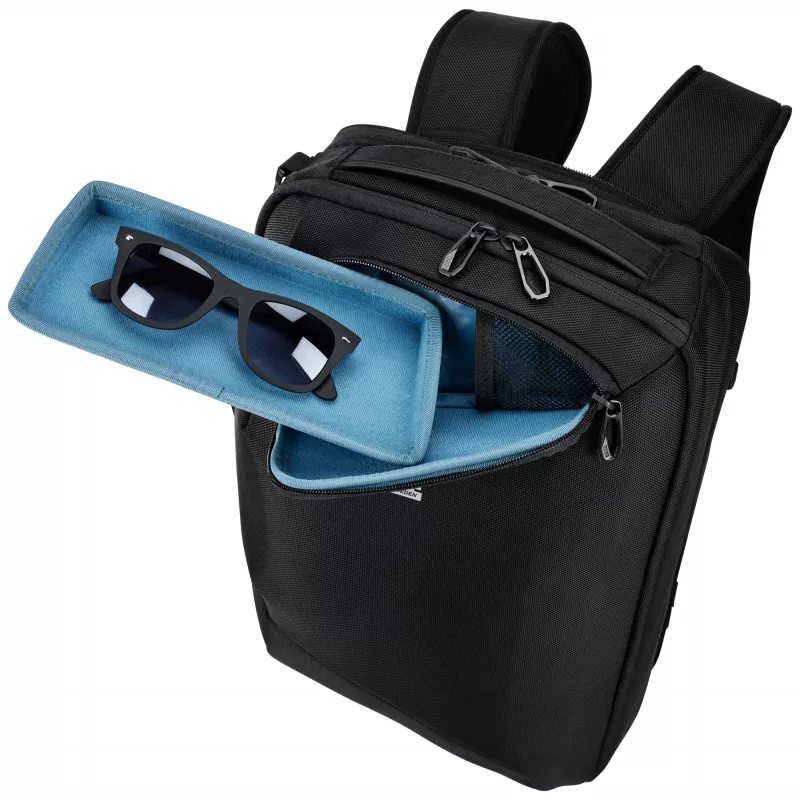 Thule Accent Convertible 17L mochila – negra, volumen 17 L, opciones de transporte convertibles