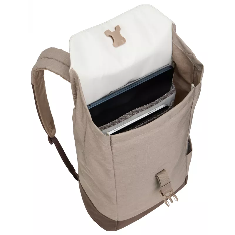 Thule Lithos TLBP213 - Nuanced brown Mochila casual Negro Poliéster