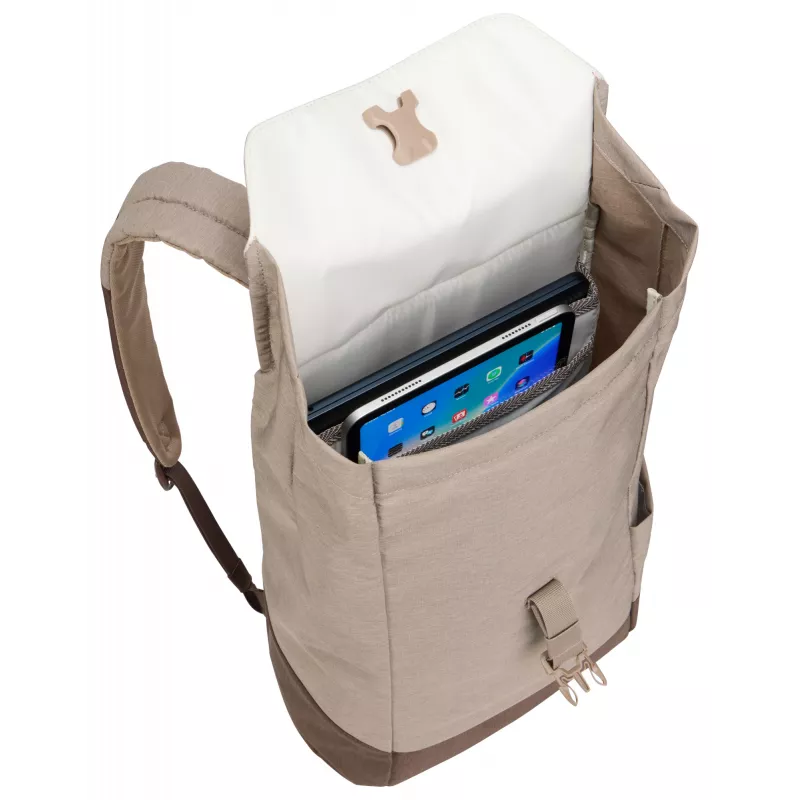 Thule Lithos TLBP213 - Nuanced brown Mochila casual Negro Poliéster