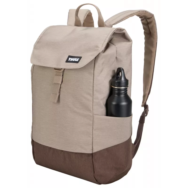 Thule Lithos TLBP213 - Nuanced brown Mochila casual Negro Poliéster