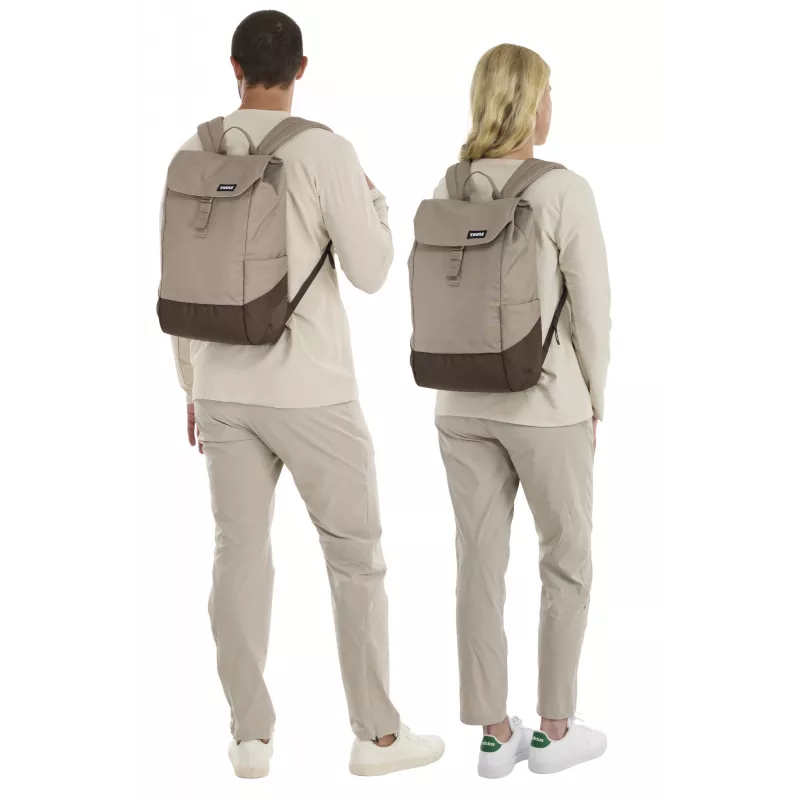 Thule Lithos TLBP213 - Nuanced brown Mochila casual Negro Poliéster
