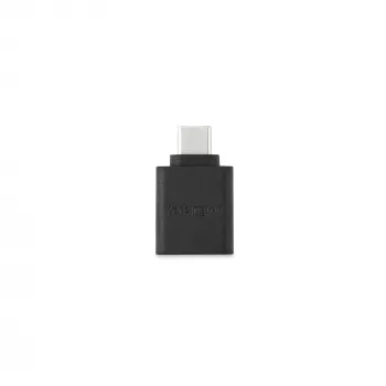 Kensington CA1010 Adaptador USB-C a USB-A M/H, USB-C, USB-A, Negro