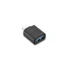 Kensington CA1010 Adaptador USB-C a USB-A M/H, USB-C, USB-A, Negro