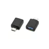 Kensington CA1010 Adaptador USB-C a USB-A M/H, USB-C, USB-A, Negro