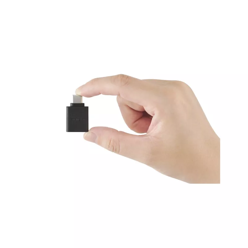 Kensington CA1010 Adaptador USB-C a USB-A M/H, USB-C, USB-A, Negro