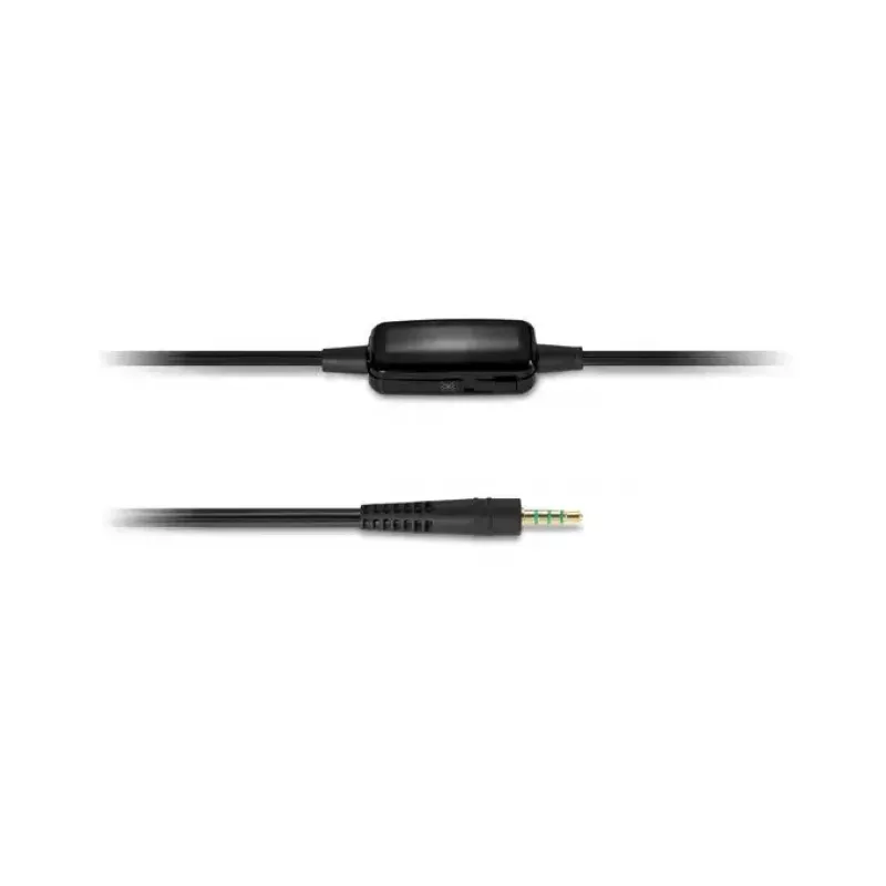 Kensington Classic Auriculares de 3,5 mm con micrófono y control de volumen