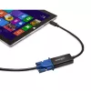 Kensington VM1000 Adaptador Mini DisplayPort a VGA, 0,14 m, Mini DisplayPort 1.2, VGA, conector macho, conector hembra, 1920 x 1080 píxeles