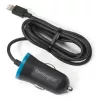 Kensington PowerBolt™ 2.4 Cargador de coche – Negro, coche, mechero, 1 m, Negro