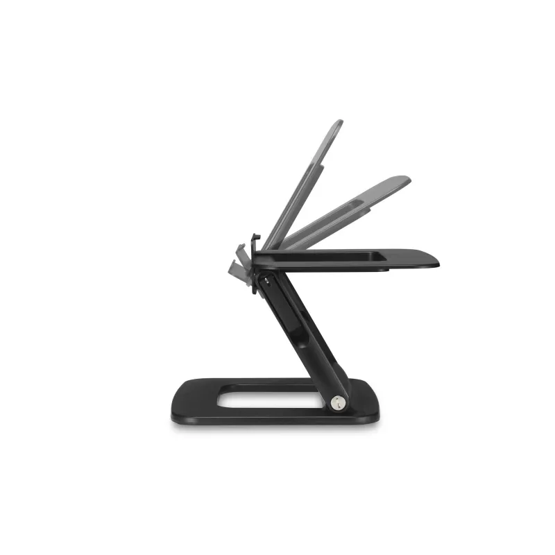 Kensington SmartFit EQ Soporte para portátil ajustable multiángulo, soporte para portátil, Negro, Plástico, 33 cm (13