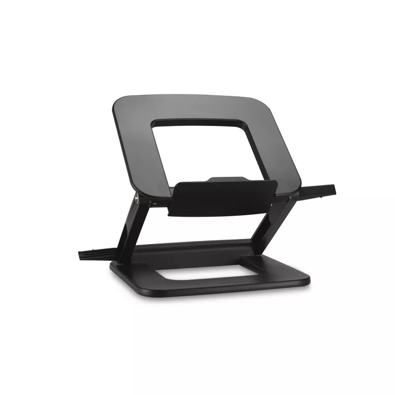 Kensington SmartFit EQ Soporte para portátil ajustable multiángulo, soporte para portátil, Negro, Plástico, 33 cm (13