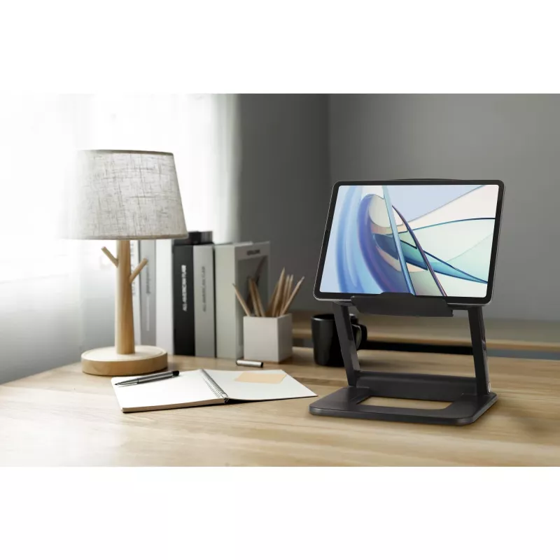 Kensington SmartFit EQ Soporte para portátil ajustable multiángulo, soporte para portátil, Negro, Plástico, 33 cm (13