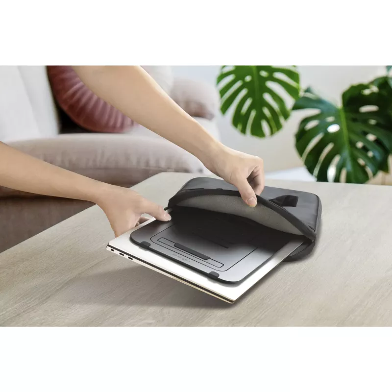 Kensington EQ Soporte para portátil ajustable de aluminio, soporte para portátil, Negro, Aluminio, 25,4 cm (10 inch), 43,2 cm (17 inch), 3 kg