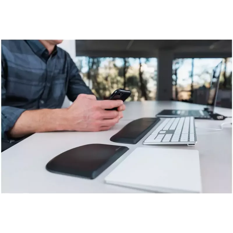 Reposamuñecas para teclado fino Kensington ErgoSoft K52800WW
