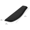 Reposamuñecas para teclado fino Kensington ErgoSoft K52800WW