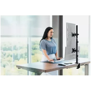 Kensington Soporte de pinza para doble monitor apilado vertical 9 kg de capacidad