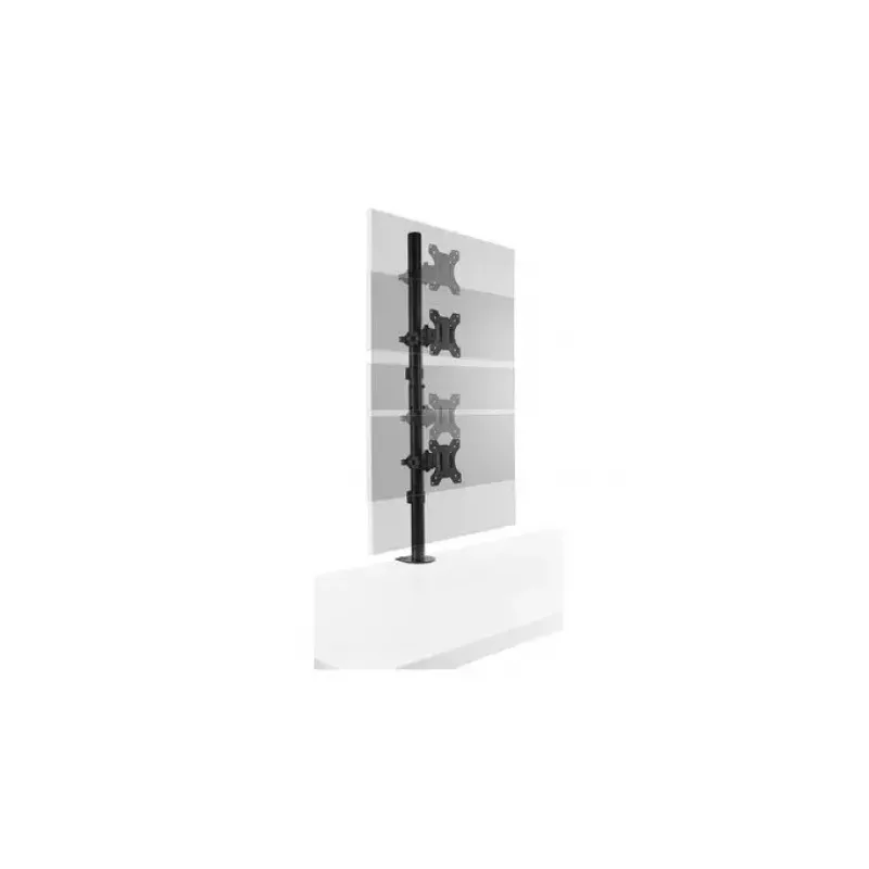 Kensington Soporte de pinza para doble monitor apilado vertical 9 kg de capacidad