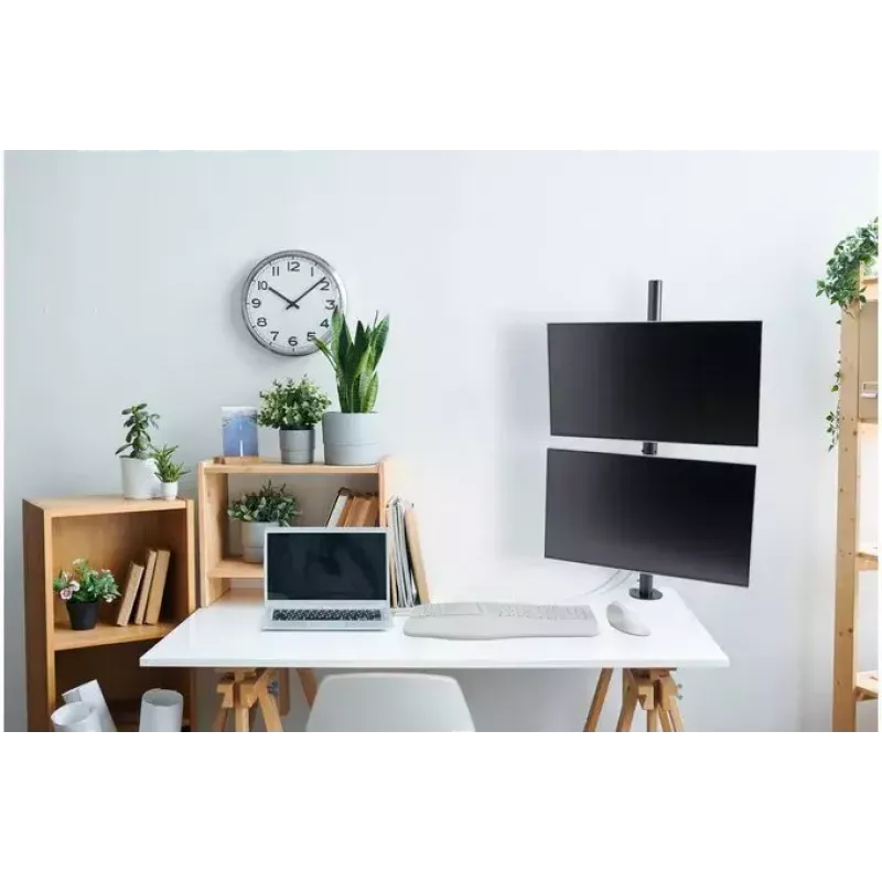 Kensington Soporte de pinza para doble monitor apilado vertical 9 kg de capacidad