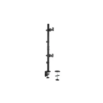 Kensington Soporte de pinza para doble monitor apilado vertical 9 kg de capacidad