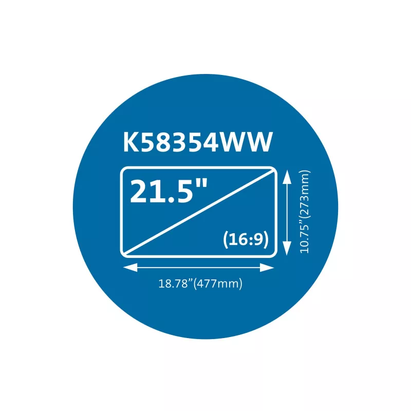 Filtro de privacidad magnético Kensington MagPro para monitores de 21,5
