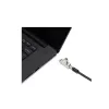 Candado de seguridad con llave Kensington Slim N17 2.0 Dual Head para ranuras en cuña