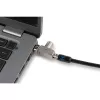 Candado de seguridad con llave Kensington Slim N17 2.0 Dual Head para ranuras en cuña